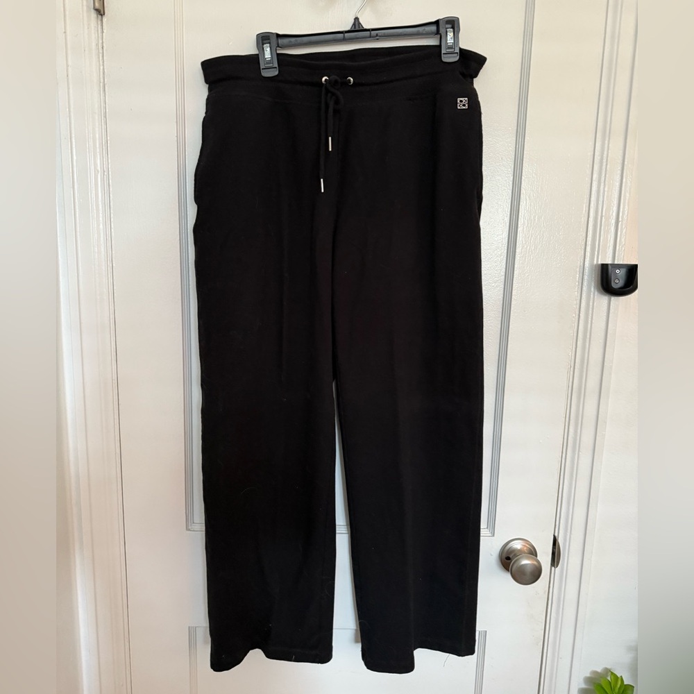 Calvin Klein Black Sweat Pants/Joggers with Elastic Waistband